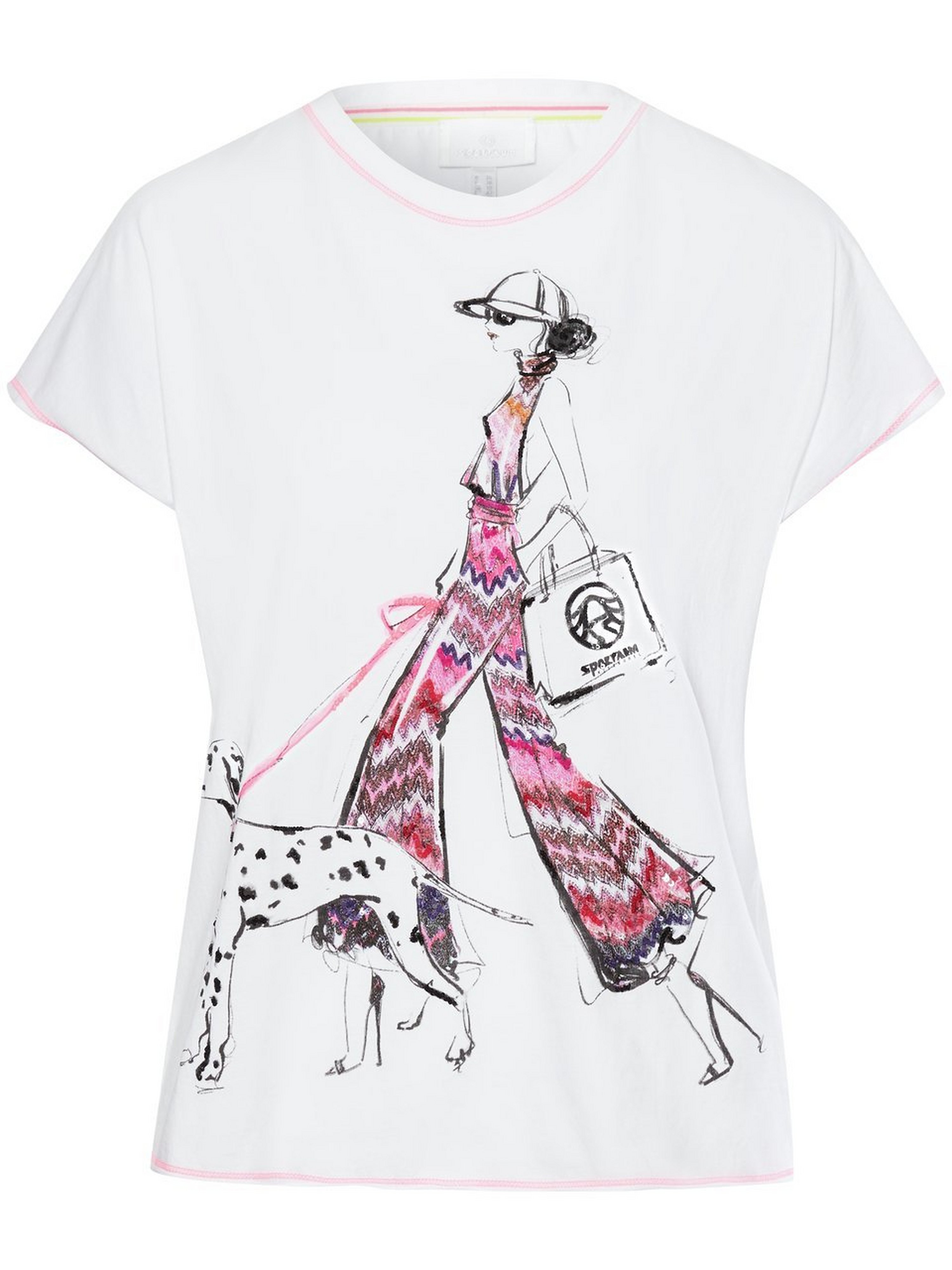 Rundhals-Shirt