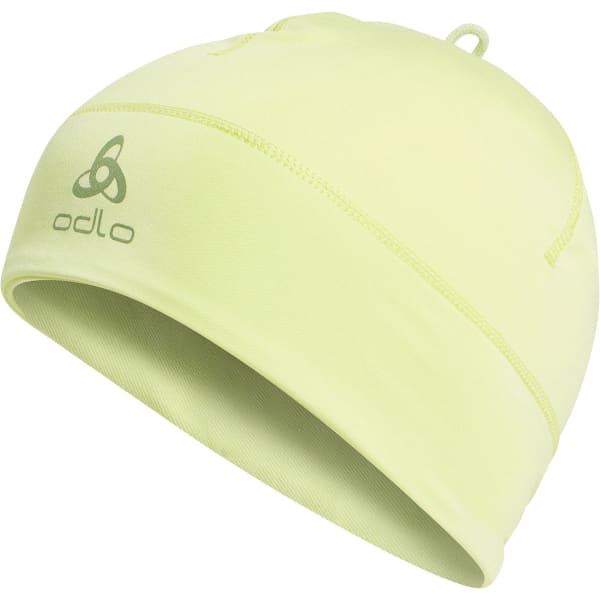 Bonnet ski de fond ODLO POLYKNIT WARM ECO HAT SHADOW LIME