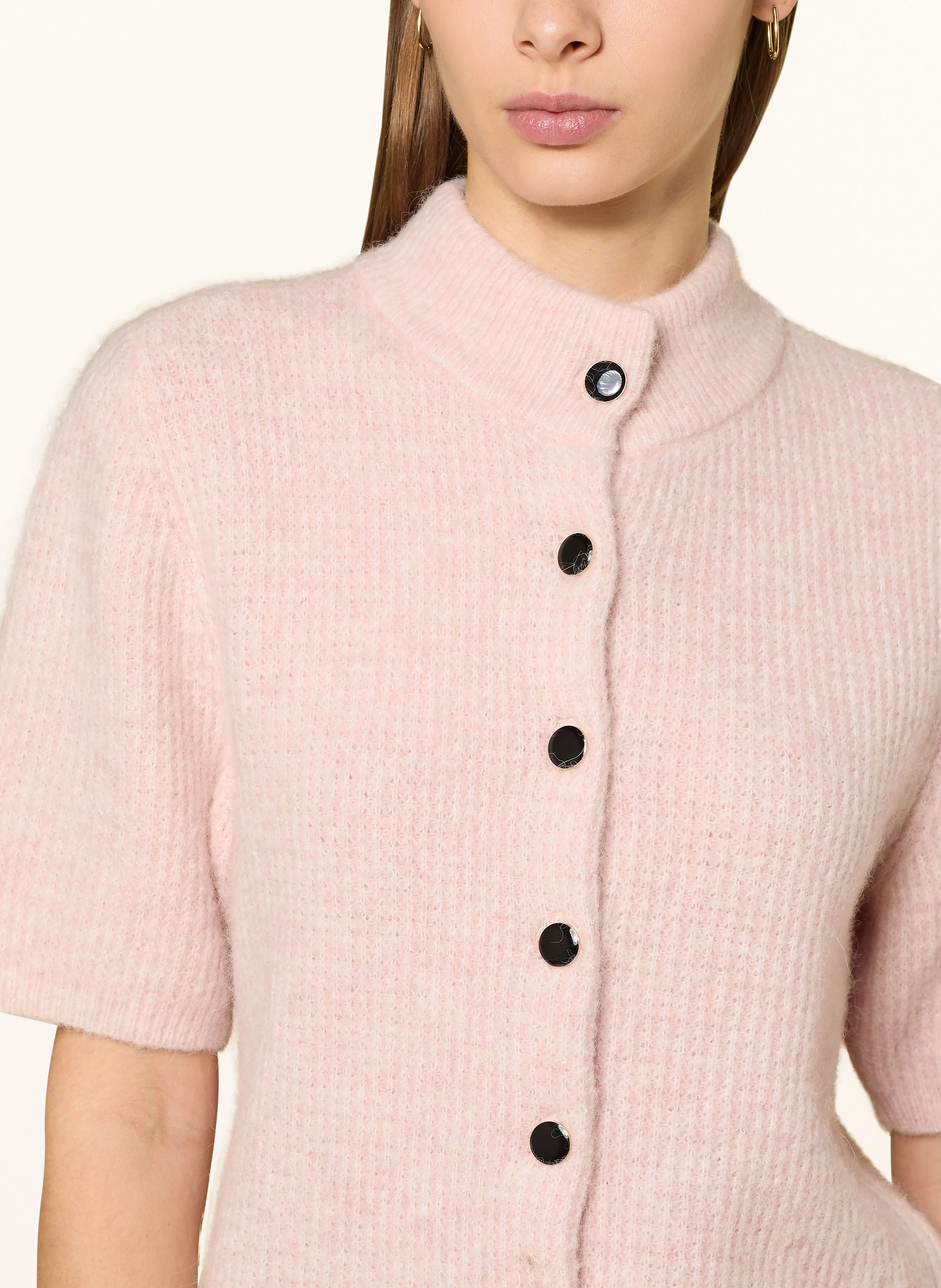 GESTUZ Strickjacke ALPHAGZ mit Alpaka