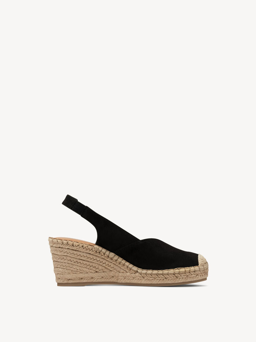 Espadrilles - zwart