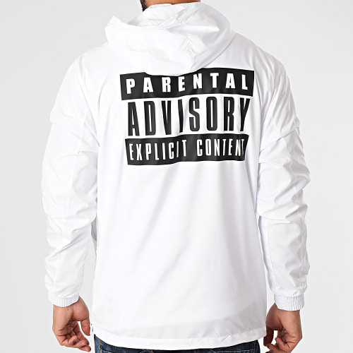 Coupe-Vent Logo Blanc