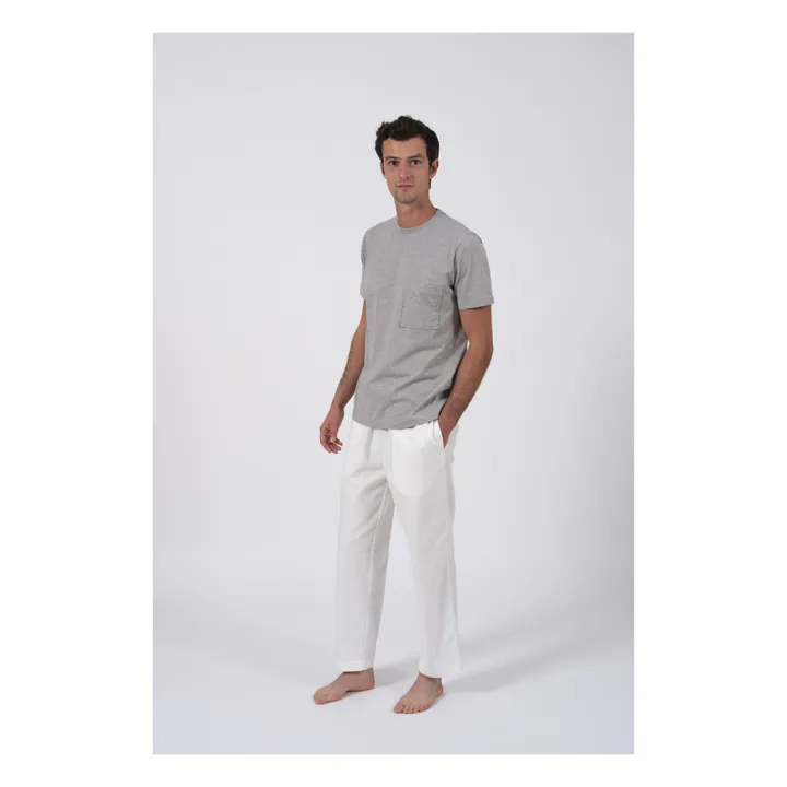 Talc T-shirt Cassius | Gris chiné