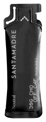 Gel énergétique Santa Madre 30Cho Off Caf Goût neutre - 50ml