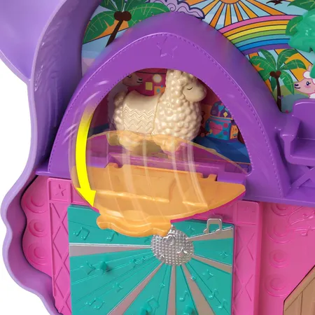 Mattel Polly Pocket Camp Abenteuer Lama Schatulle