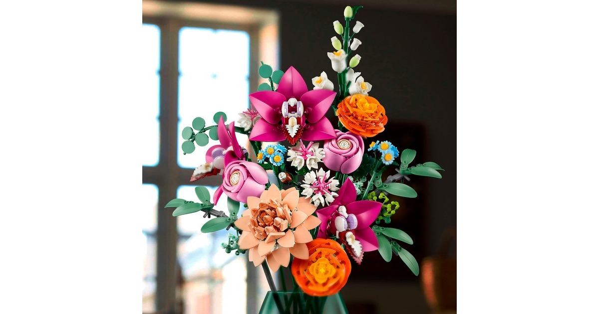 LEGOBotanical Collection - Roze boeket Constructiespeelgoed  (10342)