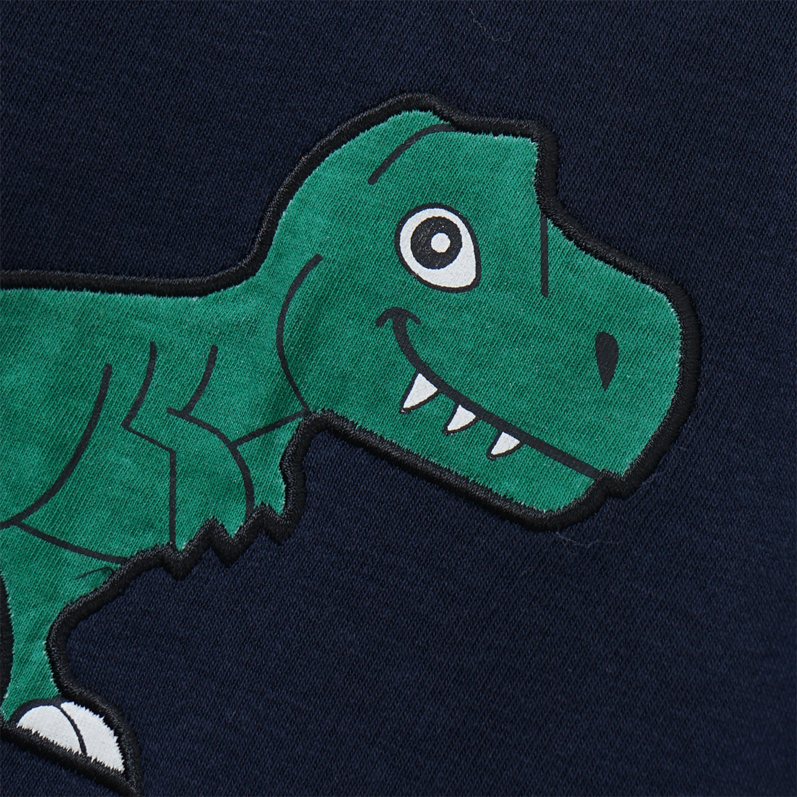 Topolino Kinder Sweatshirt mit Dino-Applikation dunkelblau
