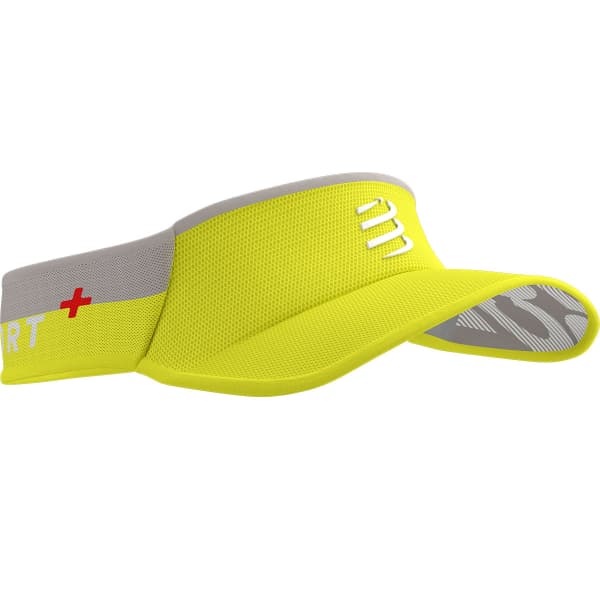 Visière running COMPRESSPORT VISOR ULTRALIGHT LIME/ALLOY