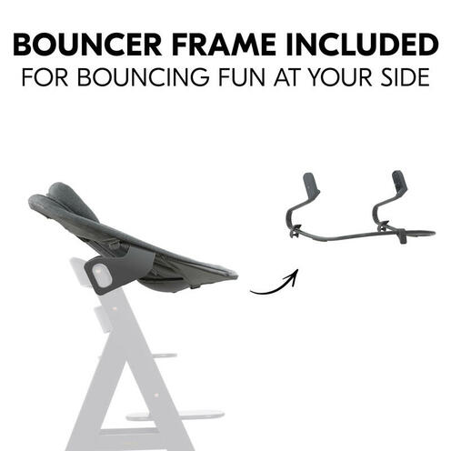 Transat Alpha Bouncer premium - Gris foncé - HAUCK