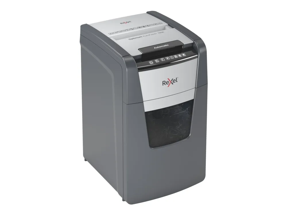 Makulator Rexel Optimum AutoFeed  150X krydsmakulering 4x28 mm (P-4)