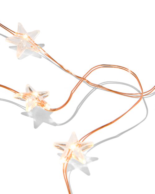 guirlande lumineuse 30 lampes LED étoile 3m