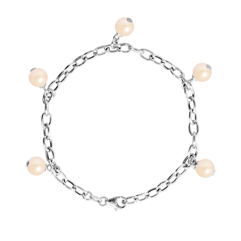 Bracelet - Perles de culture d'eau douce - Argent 925