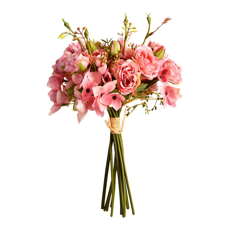 rosa, L 33 cm