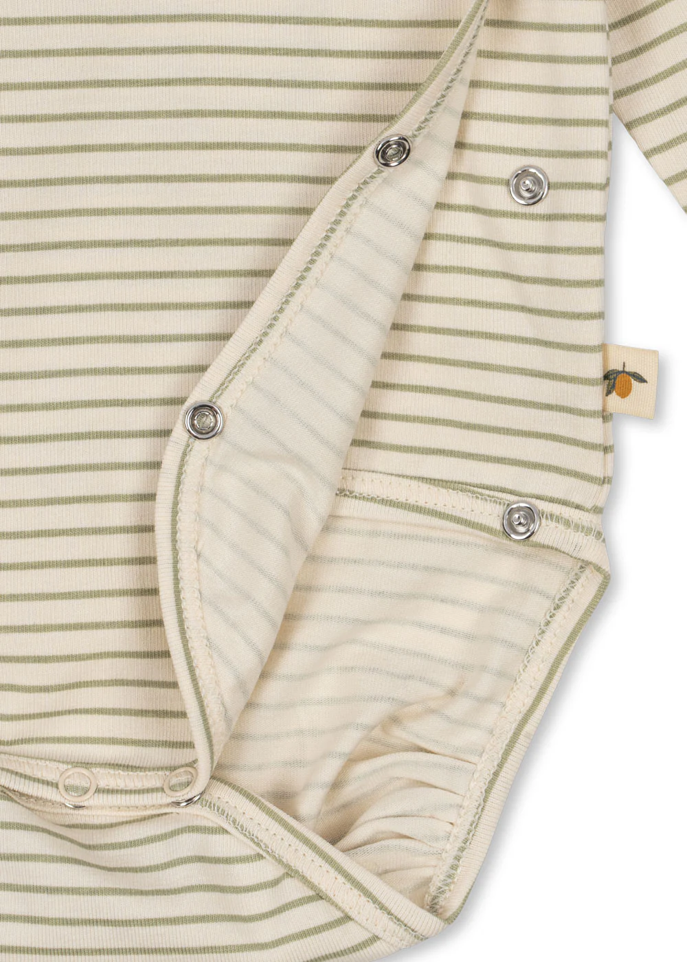 Basic newborn body - tea stripe - 0-1M