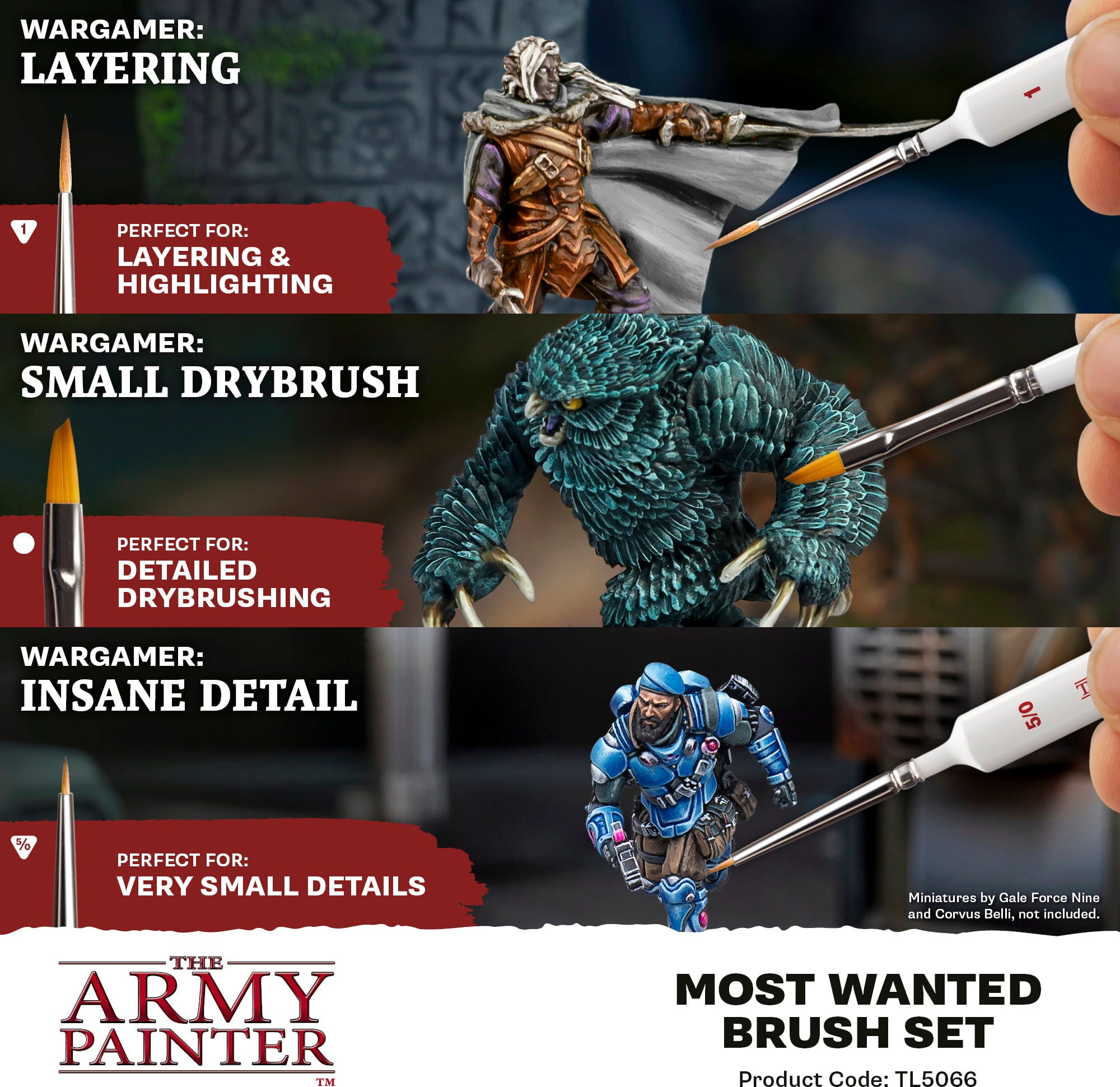 The Army Painter  Most Wanted Brush Set    Die Geheimwaffe für perfekte Details