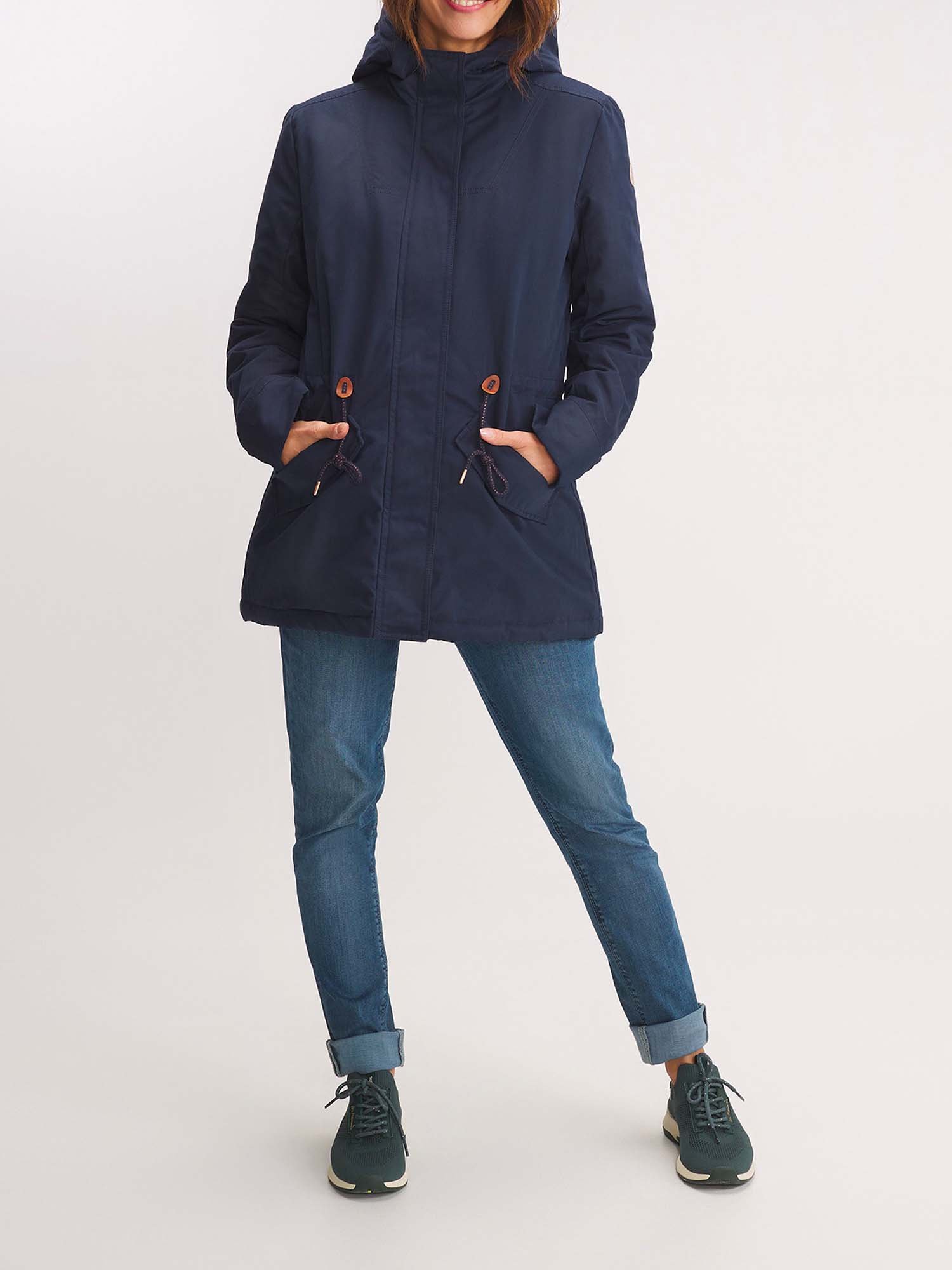 Parka Femme Déperlante Marine