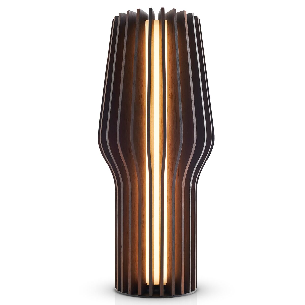 Radiant lampe, røkt eik