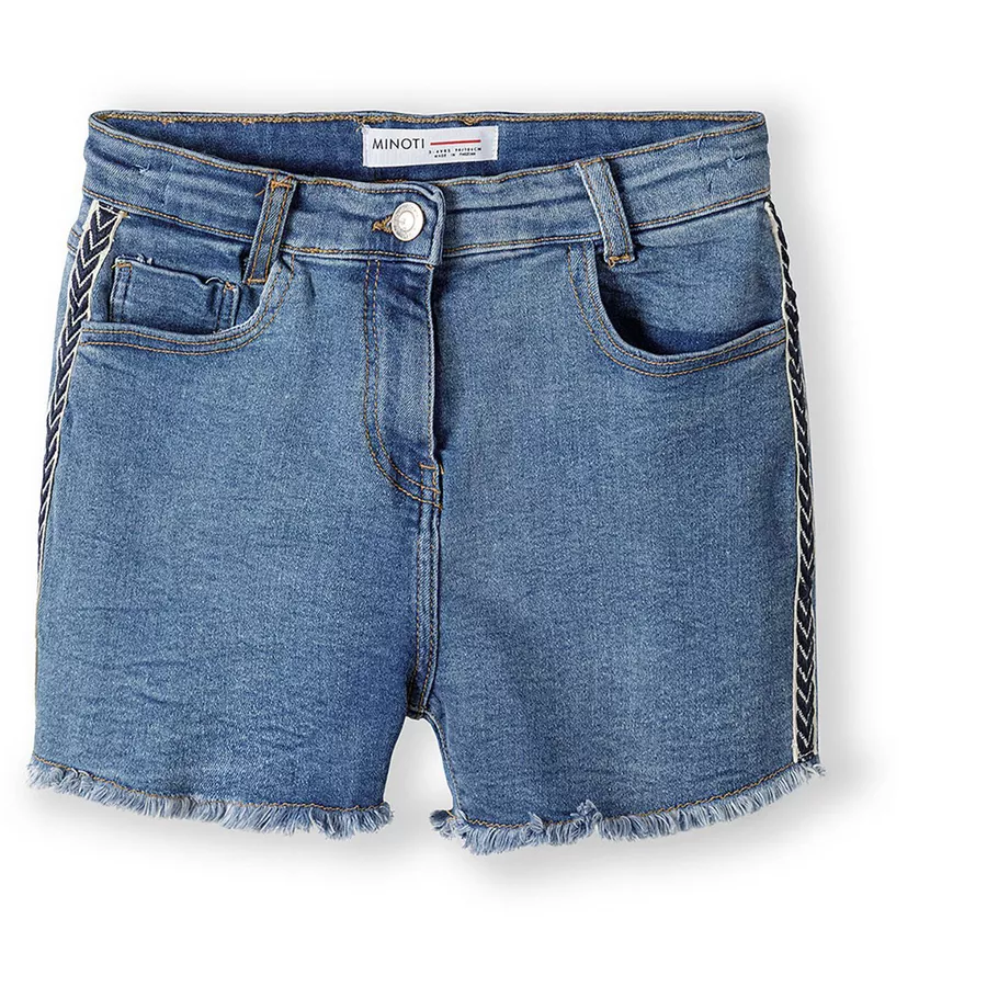 MINOTI Jeansshorts Denim-Blau