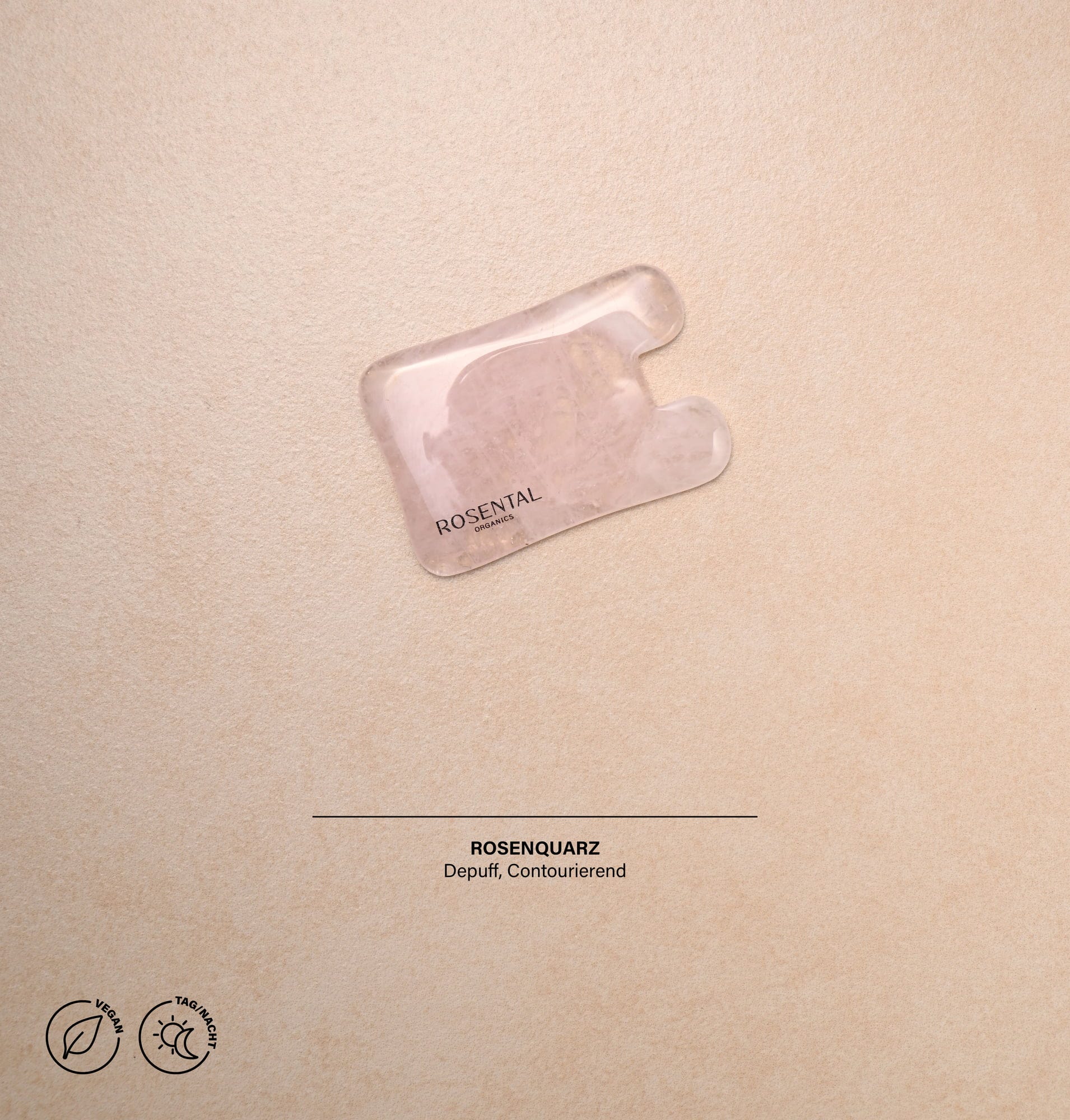 Rosental Organics  Rose Quartz Gua Sha