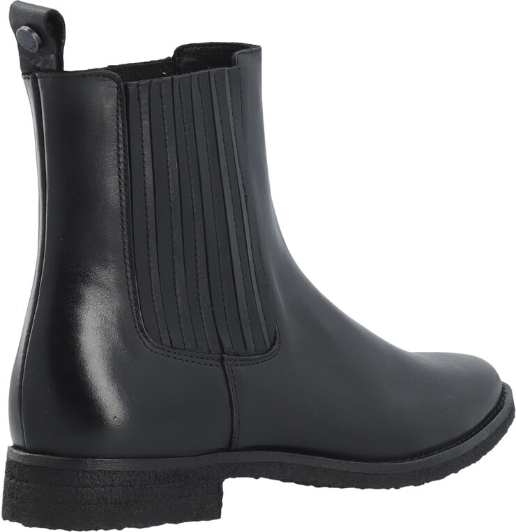 Cashott CASAGNES Chelsea Boot Pull Up Leather Black