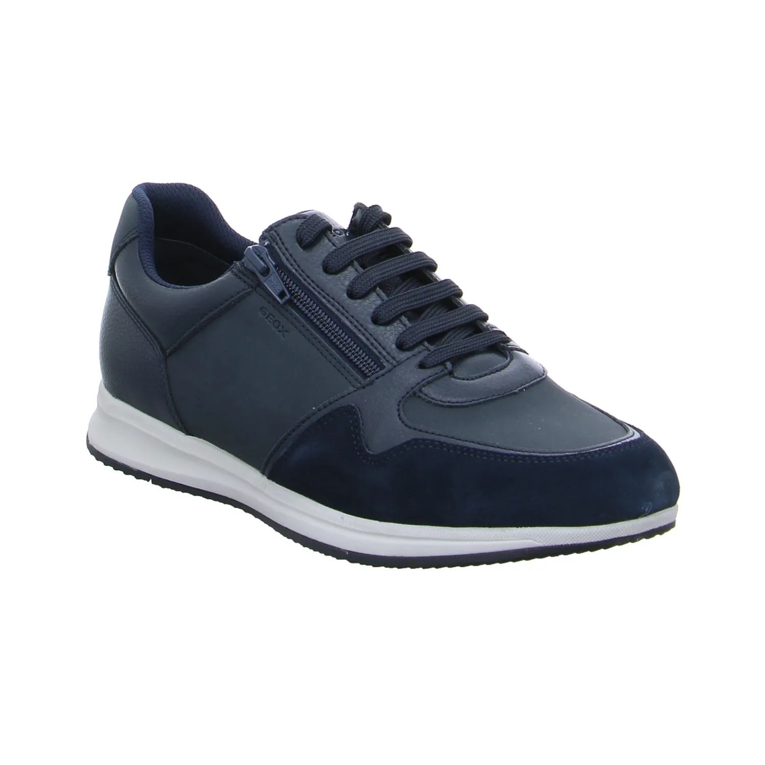 GEOX Halbschuhe Sneaker Blau Leder