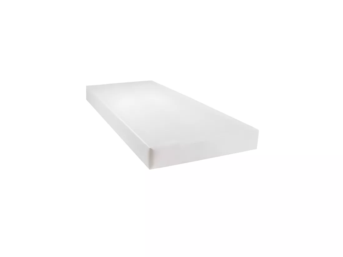 BELLECOUR LITERIE | Sommier tapissier CONSTANTINE 80x200 cm | Epaisseur 18 cm | Blanc (pieds non inclus)