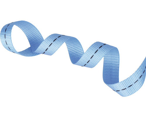 Mamutec polyester tape, blauw, 25 mm, verkocht per meter