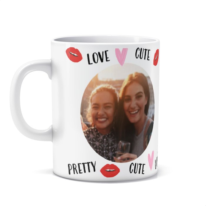 Mok | Love Cute | met eigen foto en tekst