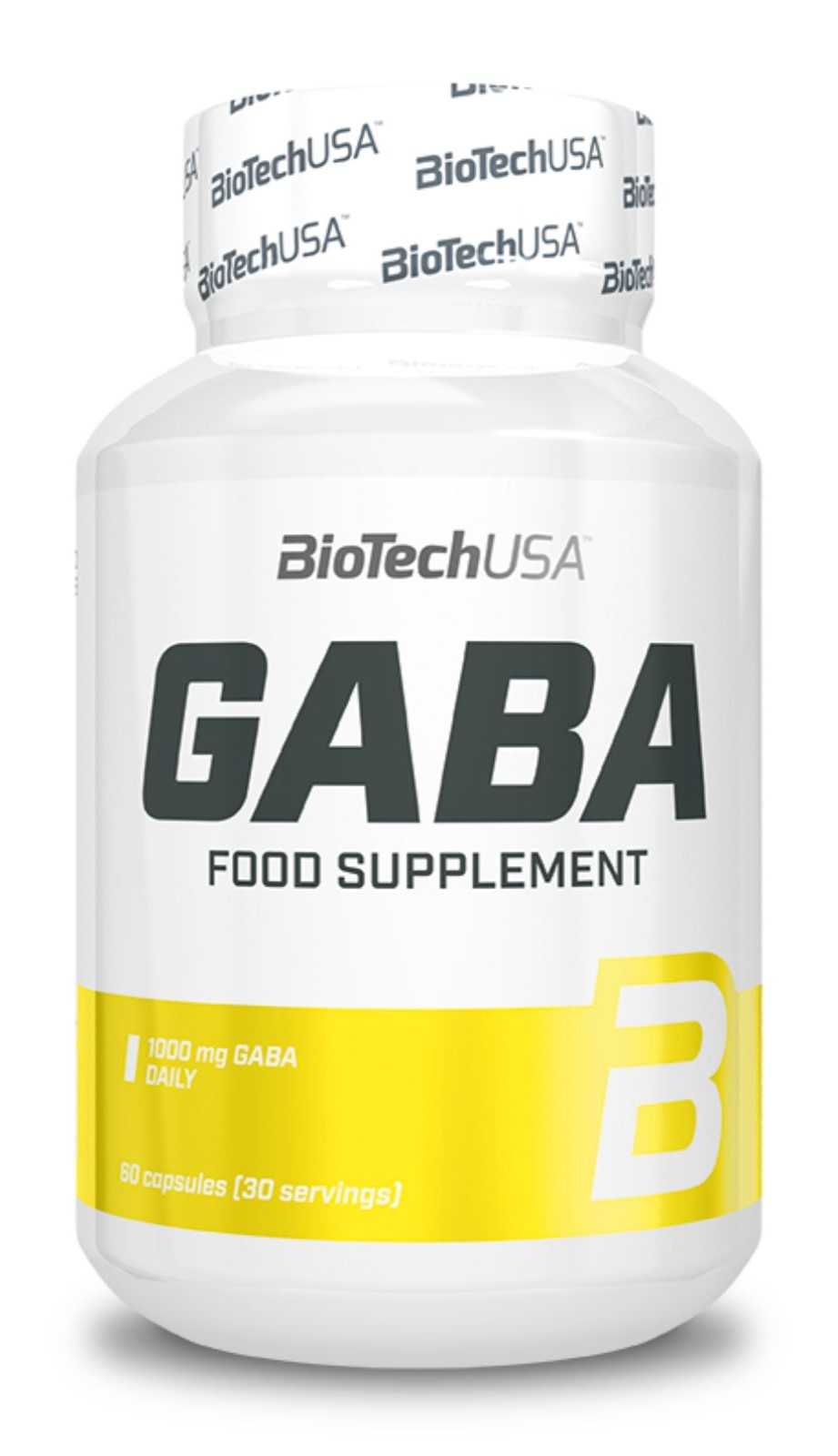 Cápsula de GABA 60 da Biotech USA