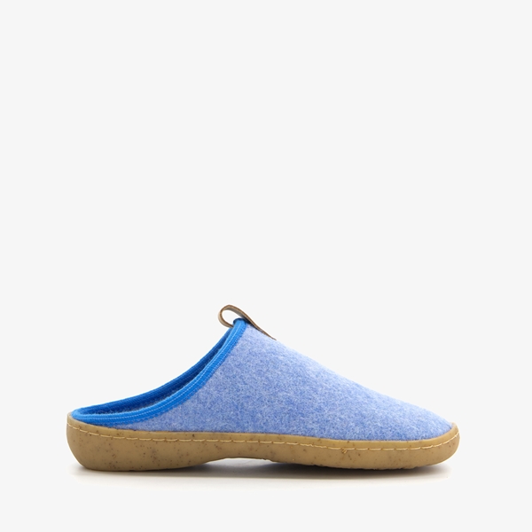 Hush Puppies wollen dames pantoffels blauw