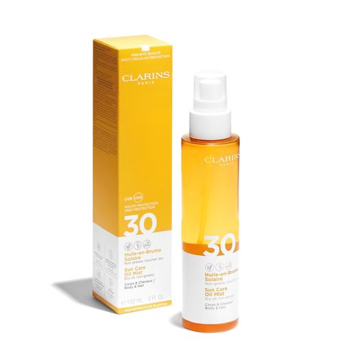 Clarins Sun Care Body Oil-In-Mist, SPF 30, 150 ml