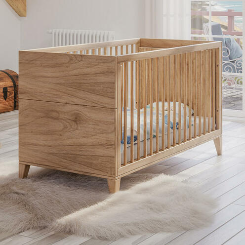 Lit bébé évolutif 70x140 NAÏA BOIS Naturel - THEO