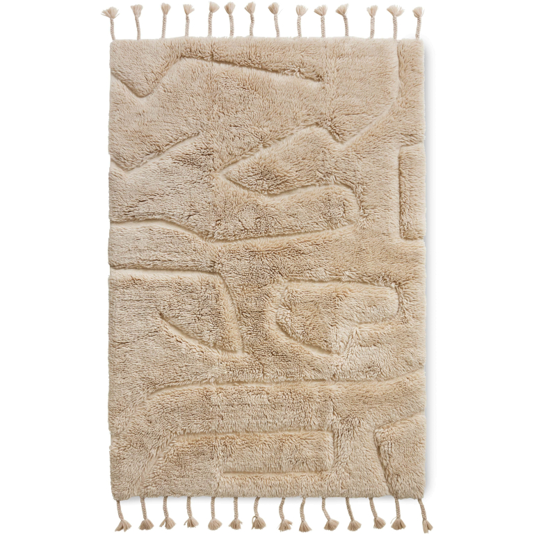 HKliving Wool Limitless vloerkleed 140x200