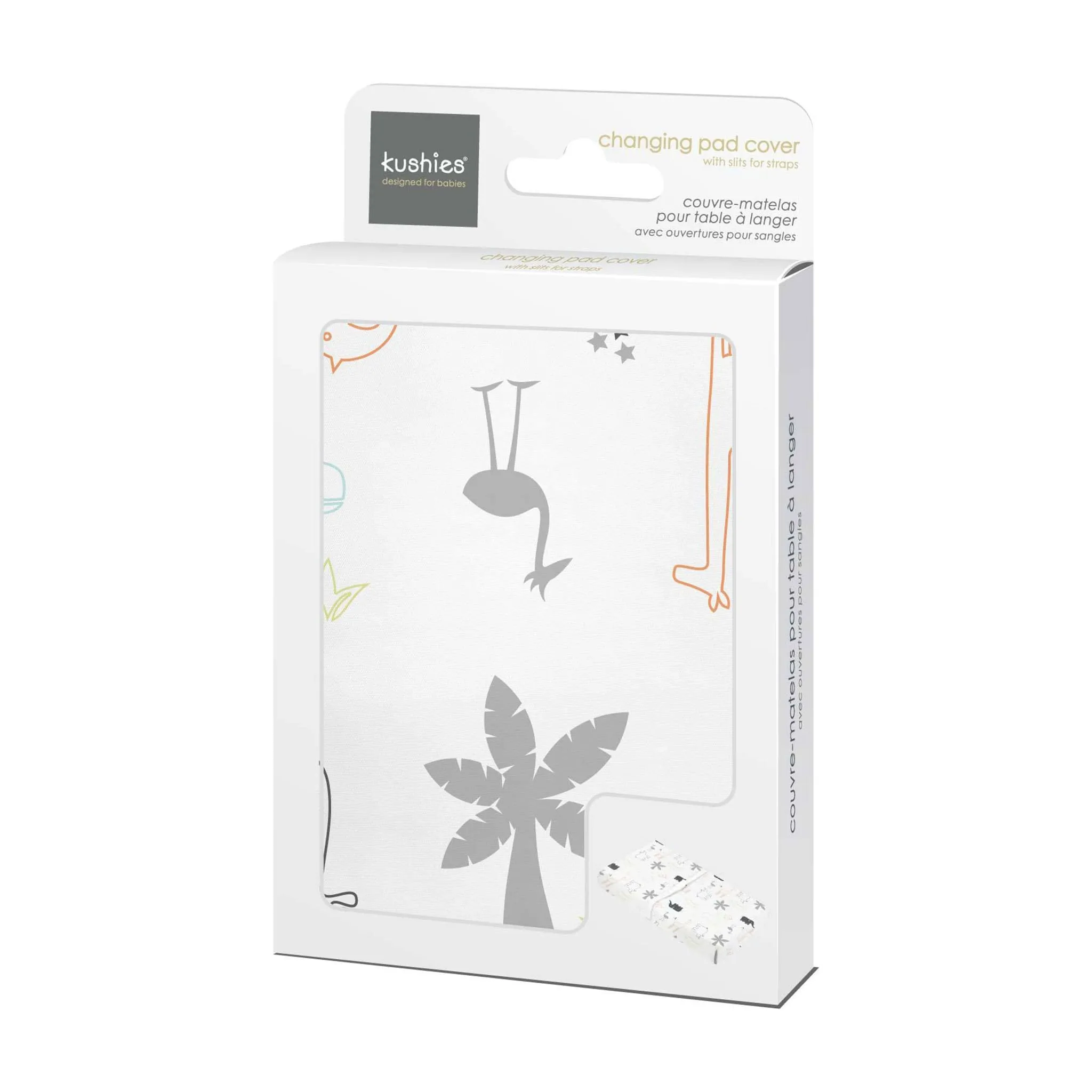 Kushies Contour à Langer Percale - Jungle