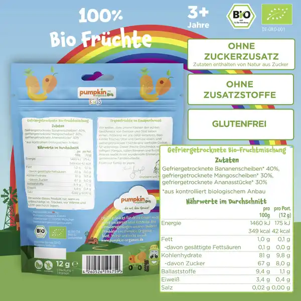 Bio Tropenwunder Fruchtchips