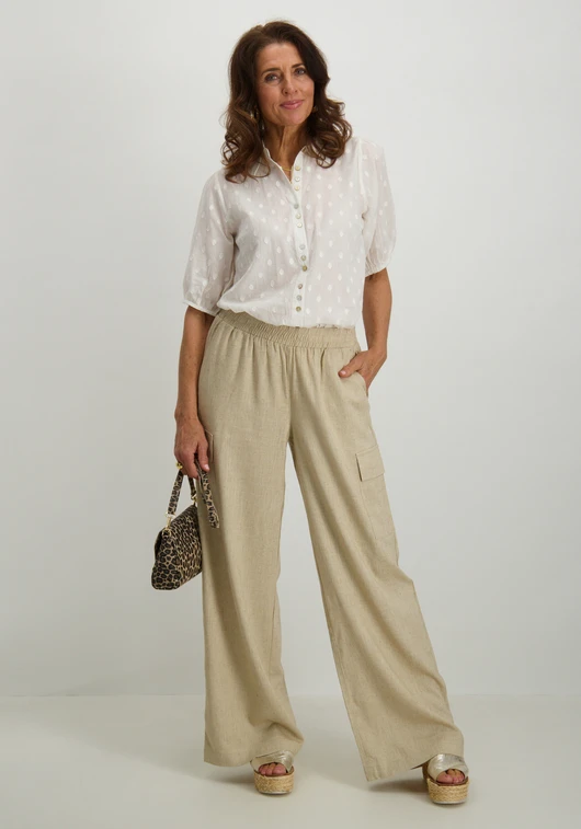 Tramontana Blouse Puff-sleeved A07-16-301