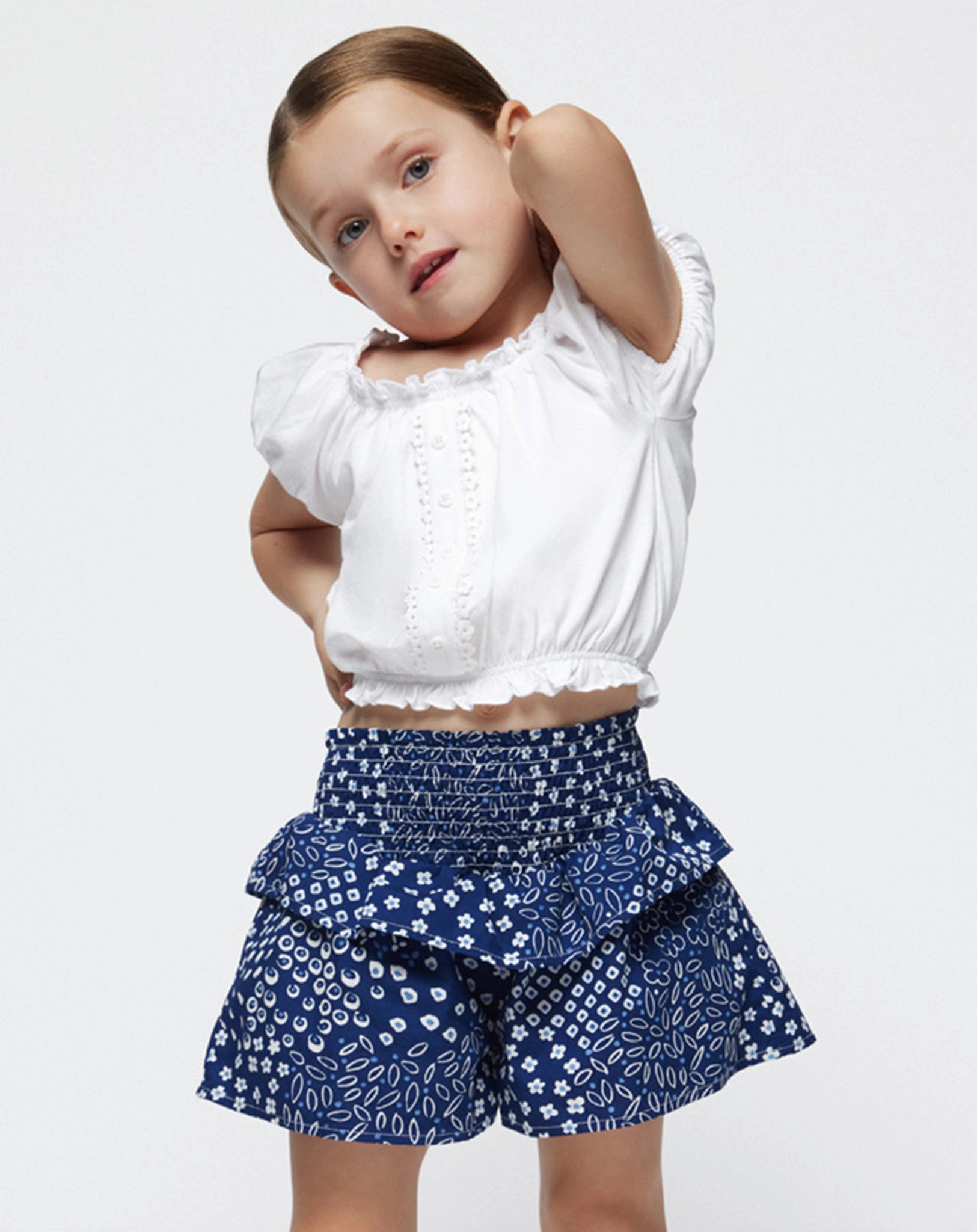 Hosenrock SET CHLOE mit Bluse in tinte