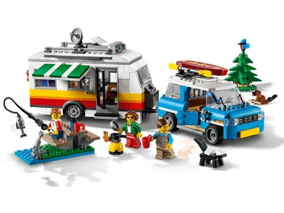 LEGO Familievakantie met caravan (31108)