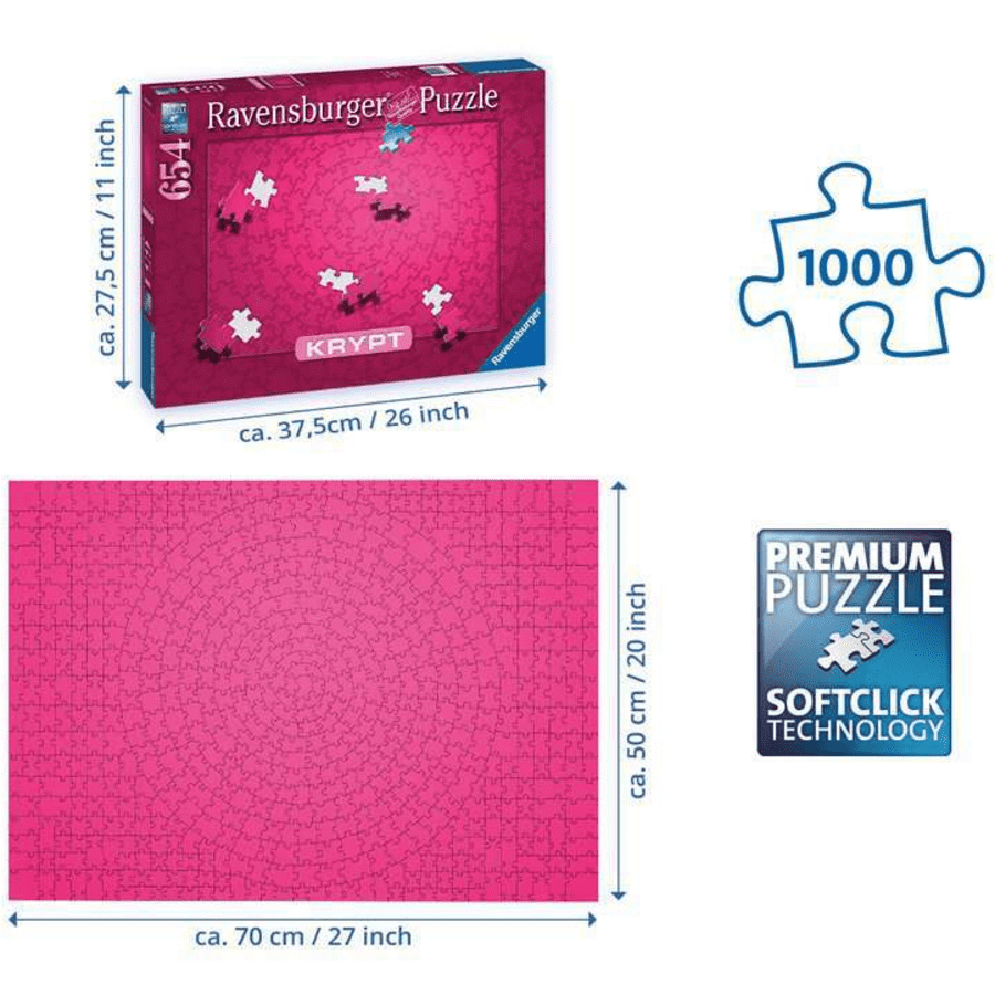 Ravensburger Krypt Pink bunt