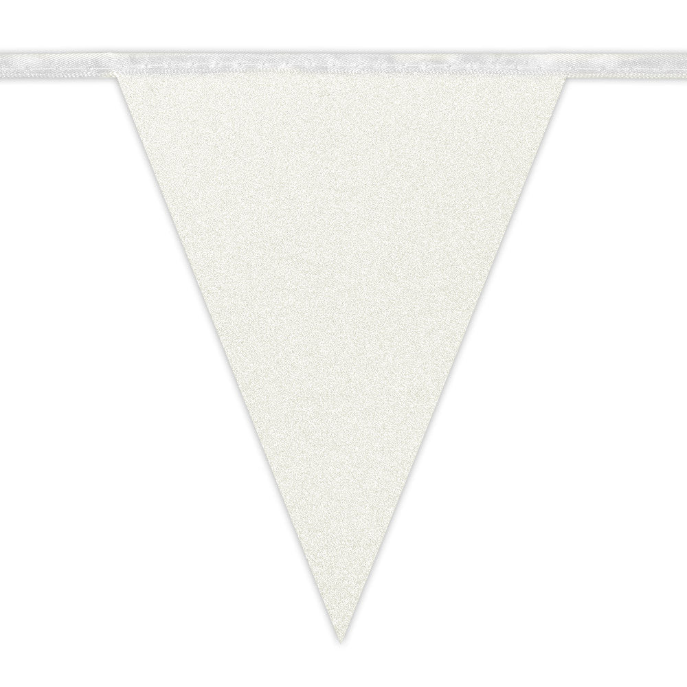 Witte Slinger Glitter Papier 6m