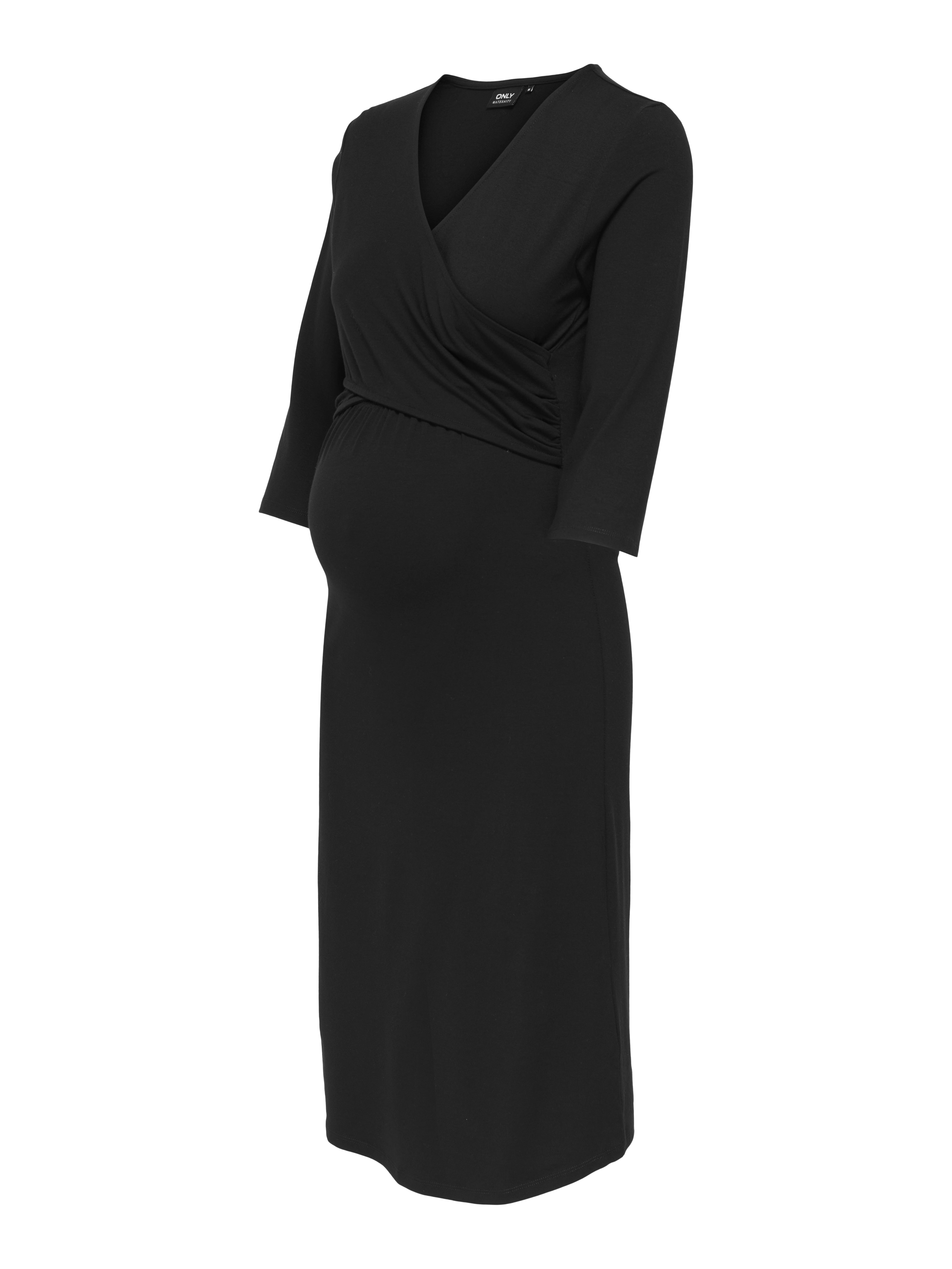 OLMLISA Midikleid Black
