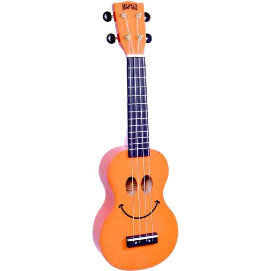 Mahalo USMILE/OR Smiley sopraan-ukelele oranje