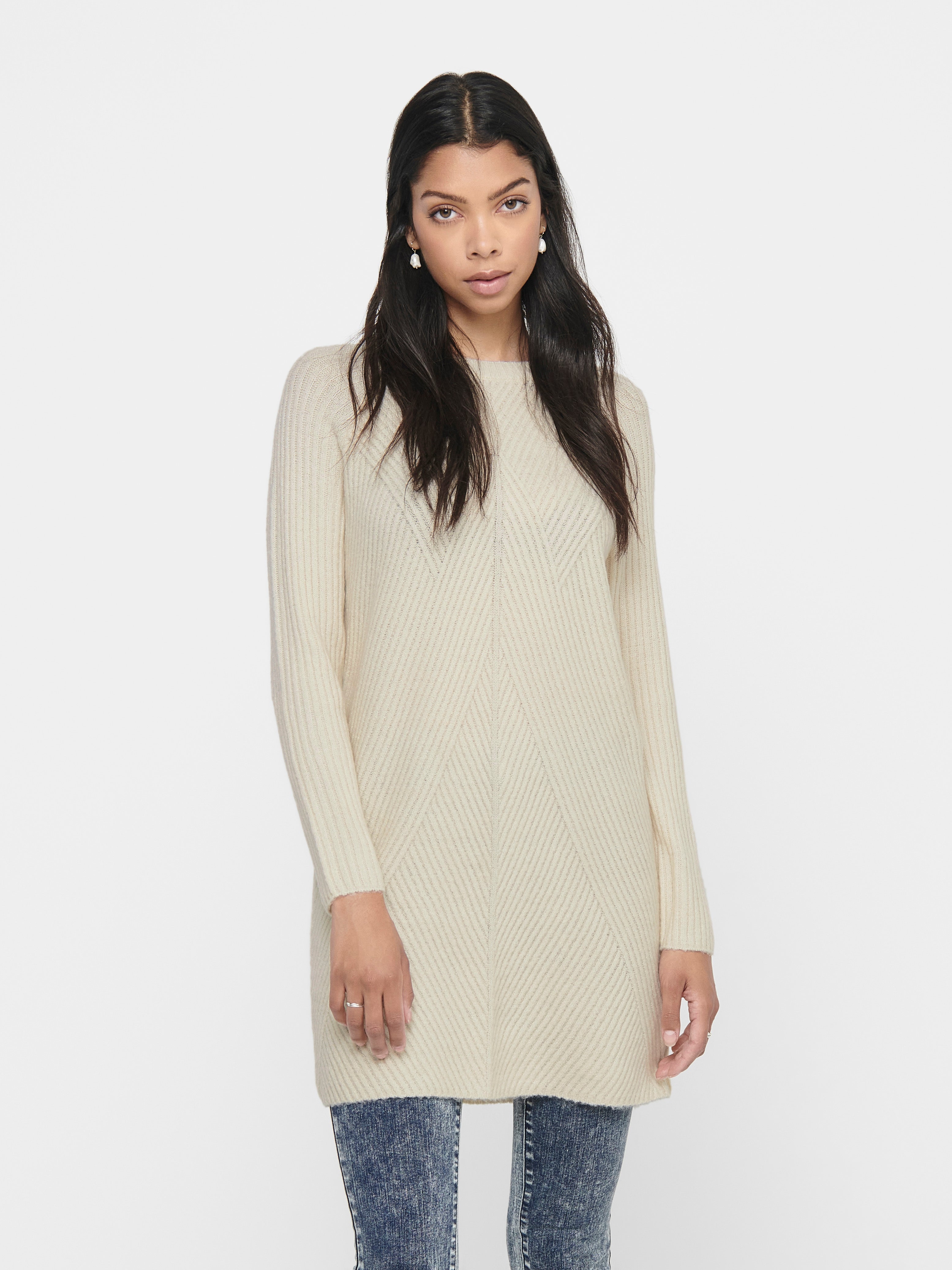ONLCAROL Langes Kleid Whitecap Gray