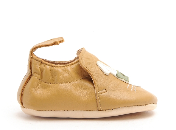 Easy peasy chaussons bebe my bluemoo gangster marron