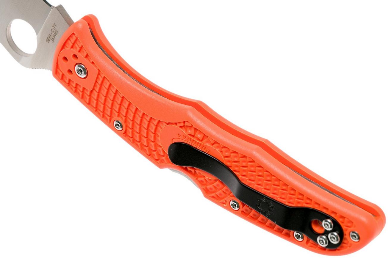 Spyderco Endura 4 Orange C10FPOR zakmes