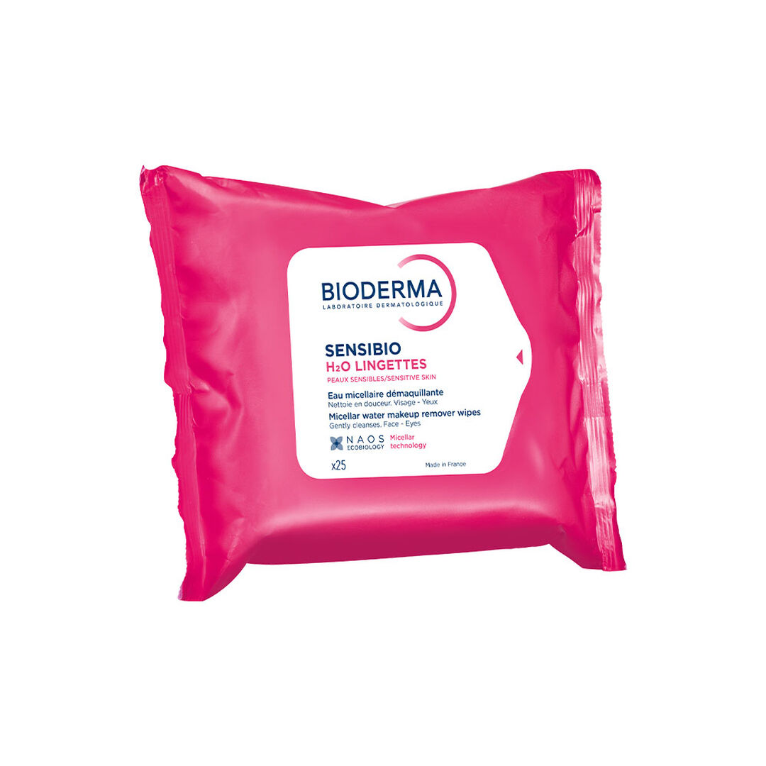 BIODERMA  Sensibio H2O Toalhitas - 25un