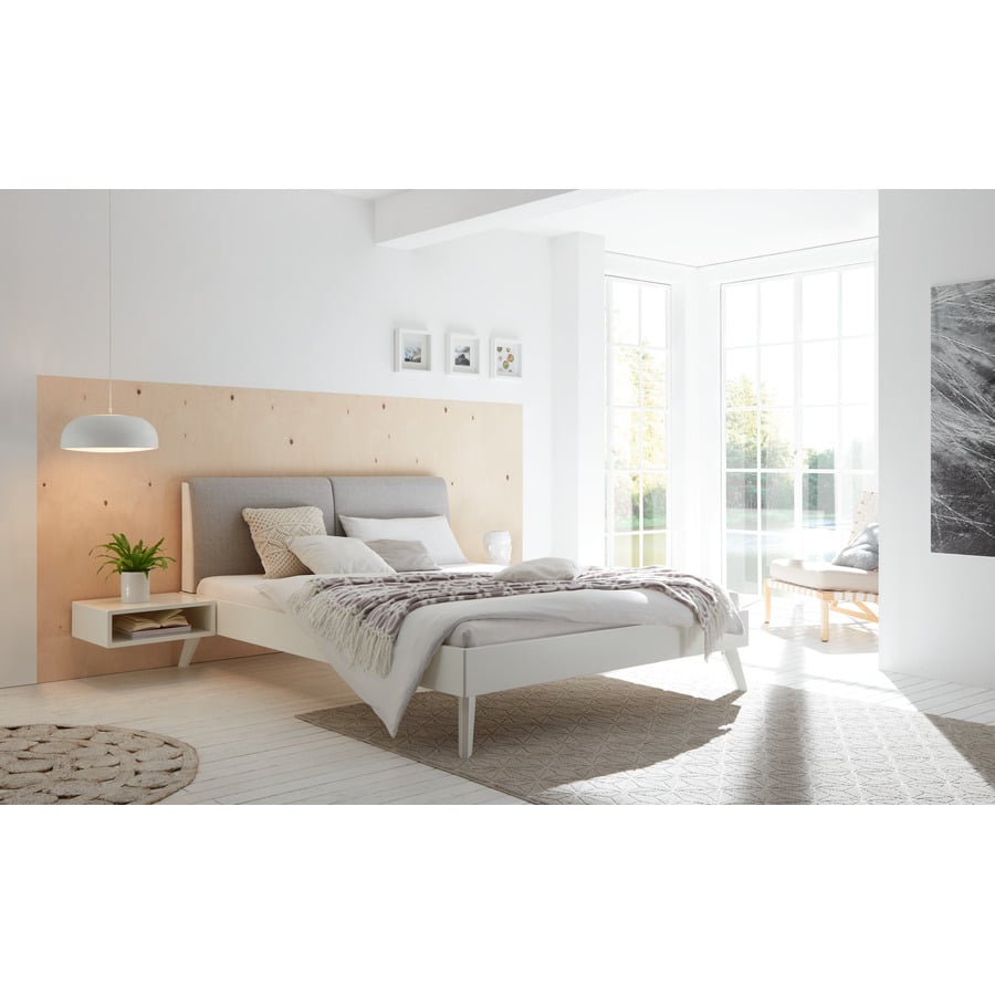 Schwebetürenschrank Schweizer 106 Eiche Natur weiss 304 x 215 x 65 cm, 304 cm