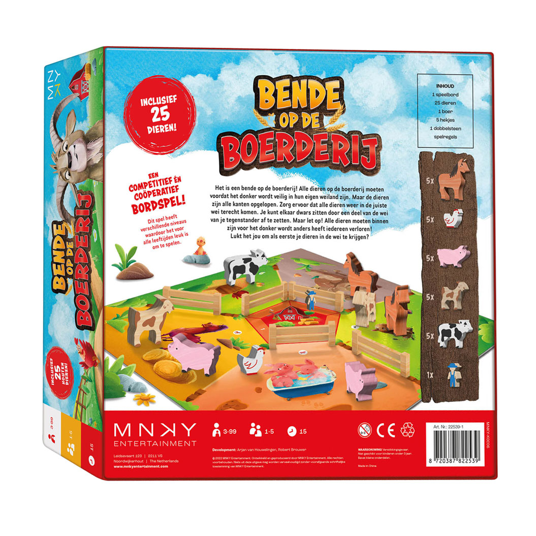 Bende op de Boerderij - Bordspel