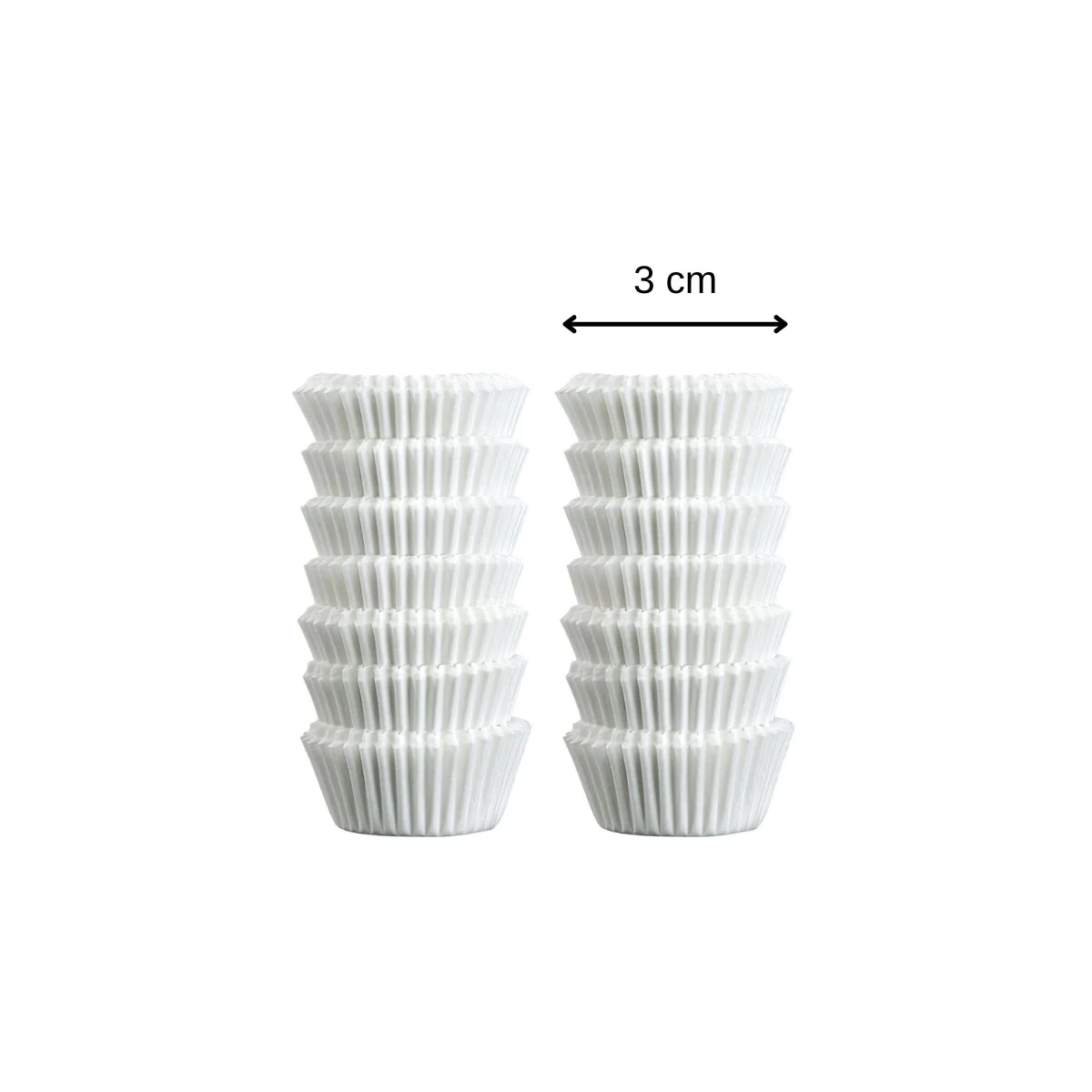 Lot de 240 moules à muffins en papier 3 cm Smart Pastry Zenker