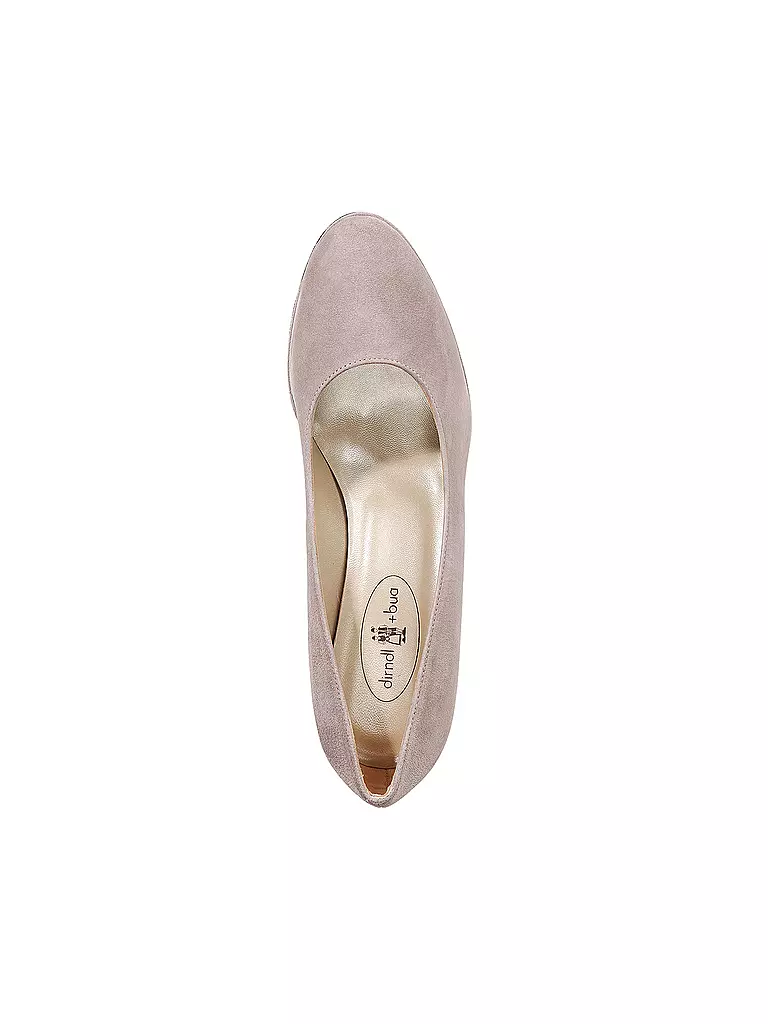 DIRNDL & BUA Trachtenschuhe - Pumps beige