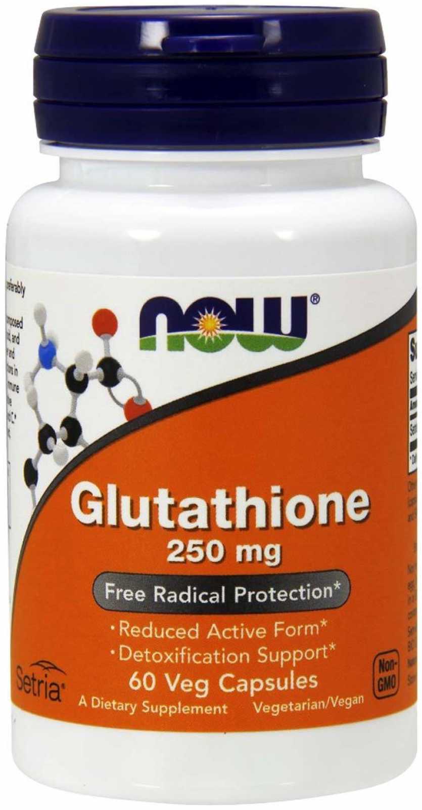 NOW Foods Glutationa 250 mg 60 cápsulas - Oportunidade